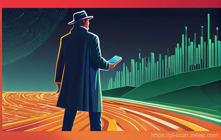 암호화폐 지갑과 블록체인 보안 - **Prompt 2: Hot vs. Cold Wallet Security**
    "A split image demonstrating two distinct methods of ...