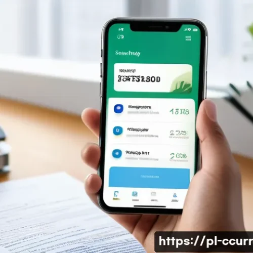정기적인 지갑 보안 점검의 필요성 - A modern digital wallet interface displayed on a sleek smartphone screen, showing a security update ...