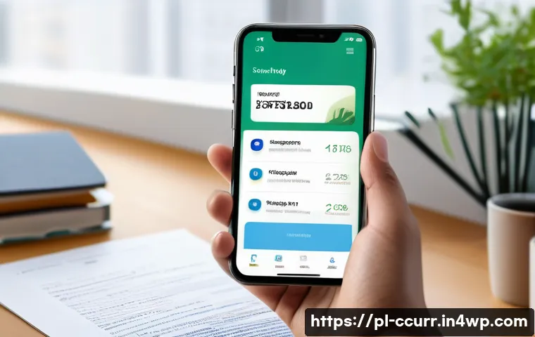 정기적인 지갑 보안 점검의 필요성 - A modern digital wallet interface displayed on a sleek smartphone screen, showing a security update ...